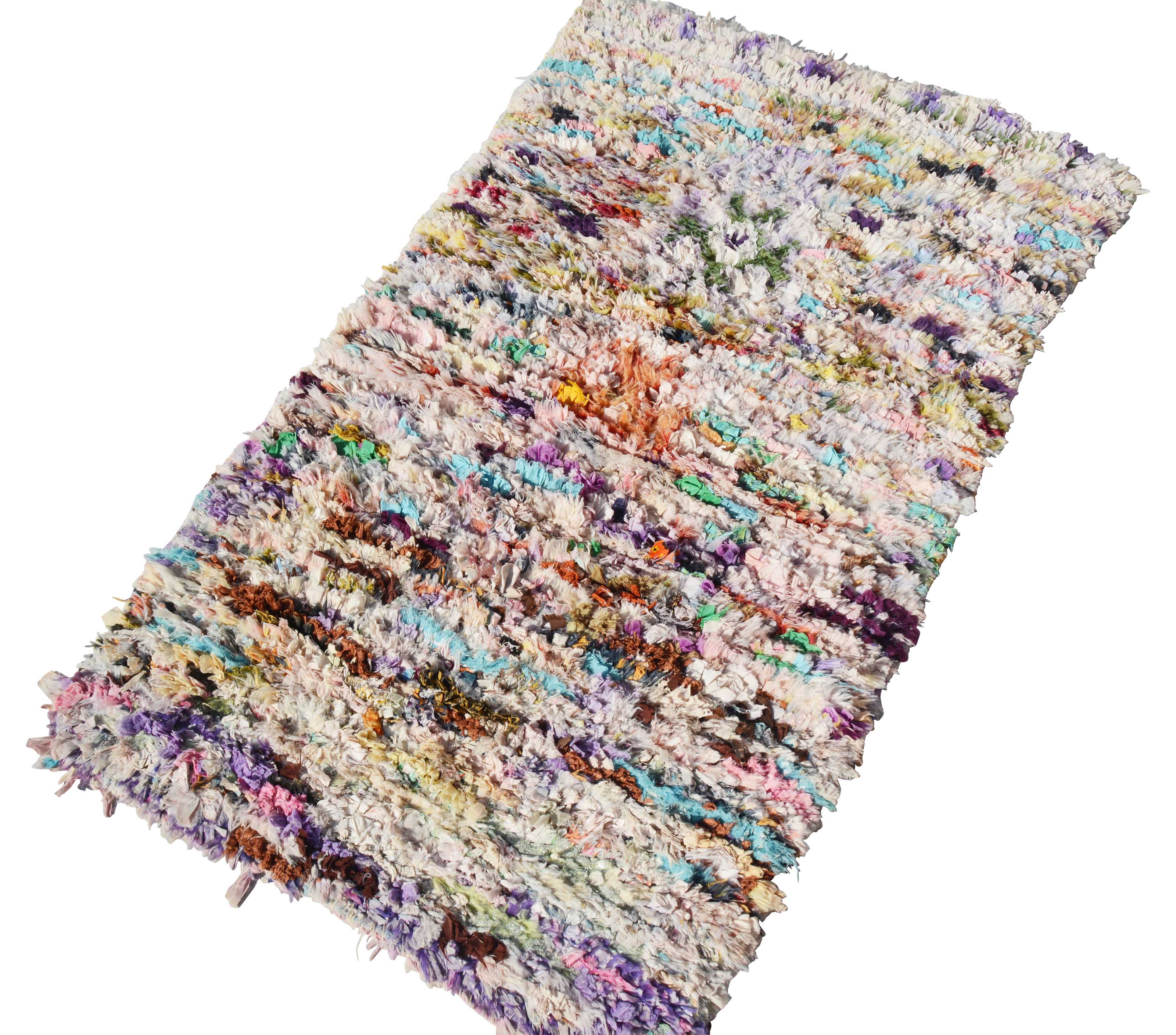 Bona Fide (2'7" x 4'7") – Soulful Recycled Cotton & Wool Accent Rug - Image 4