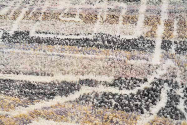 Enough (3'4" x 5'2") - Bold Geometric Statement Beni Ourain Rug - Image 2