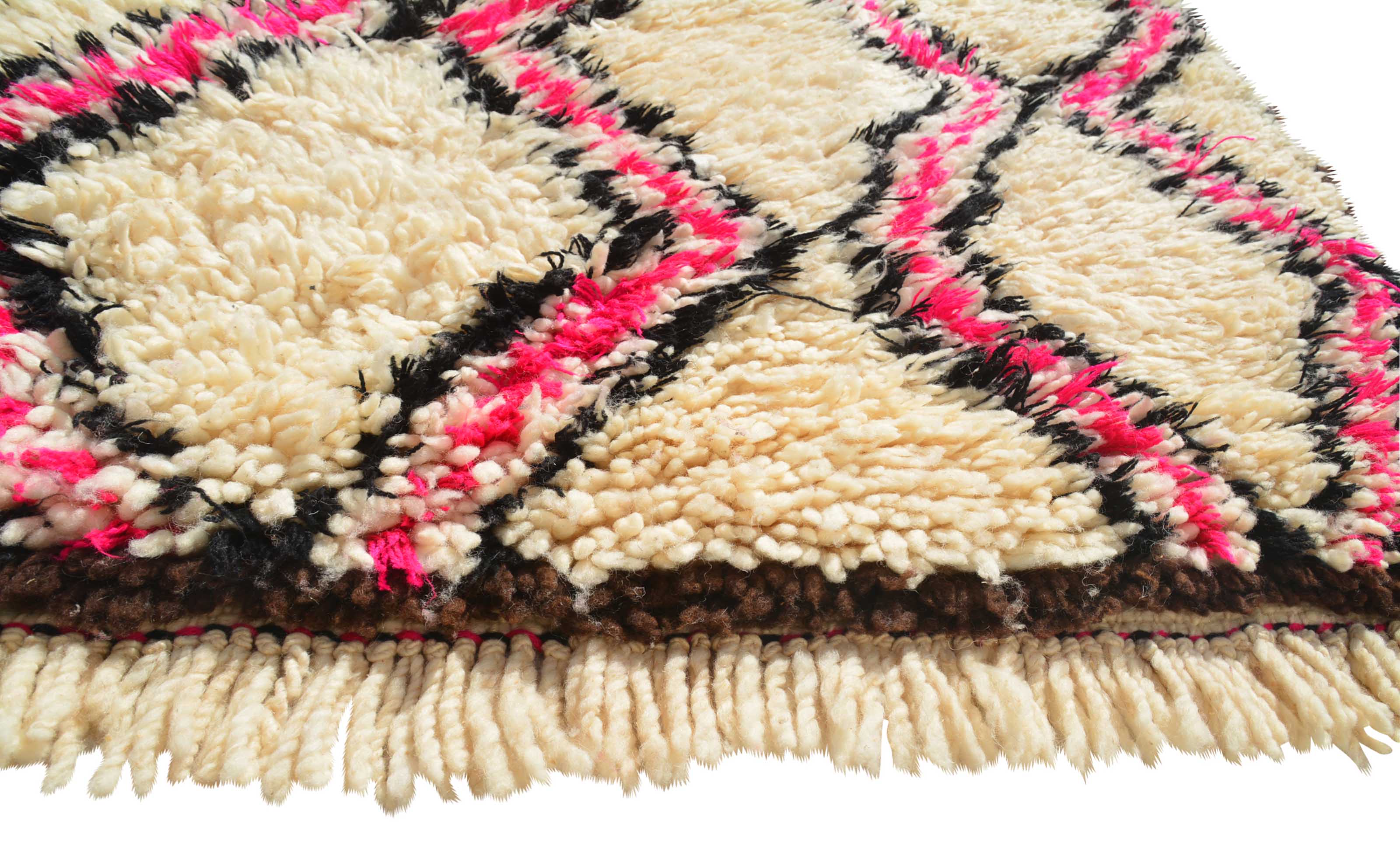 Every Time (3' x 7'2") – Vintage Pink Geometric Runner Rug - Image 3