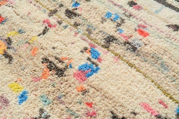 Gala | Bespoke Multicolor Sketch Abstract Azilal Rug - Image 2