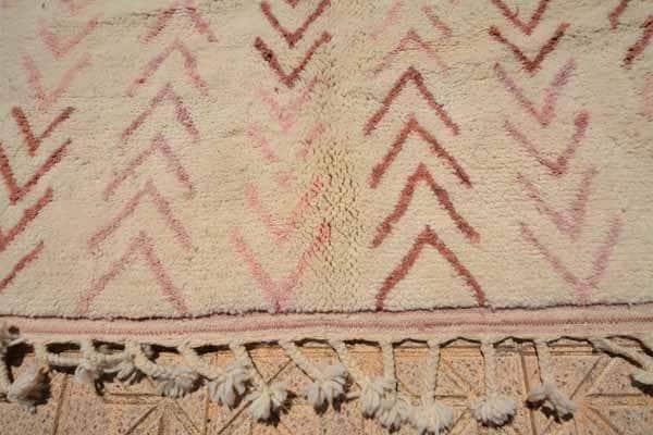 Link (8'4" x 9') - Classic Minimalist Grid Beni Ourain Rug - Image 3