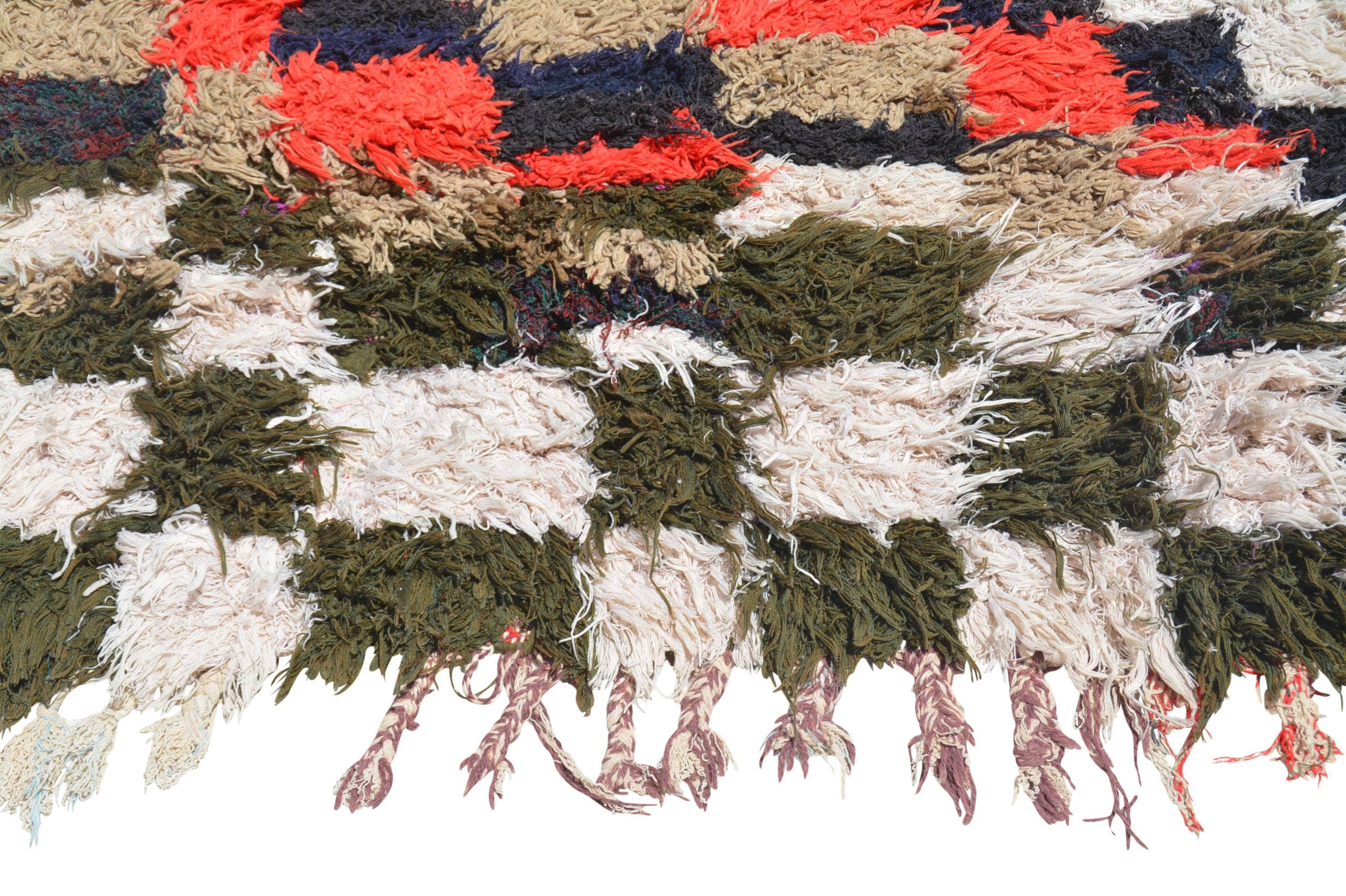 Monir (3'4" x 5'4") – Refined Subtle Palette Vintage Boucherouite Rug - Image 3