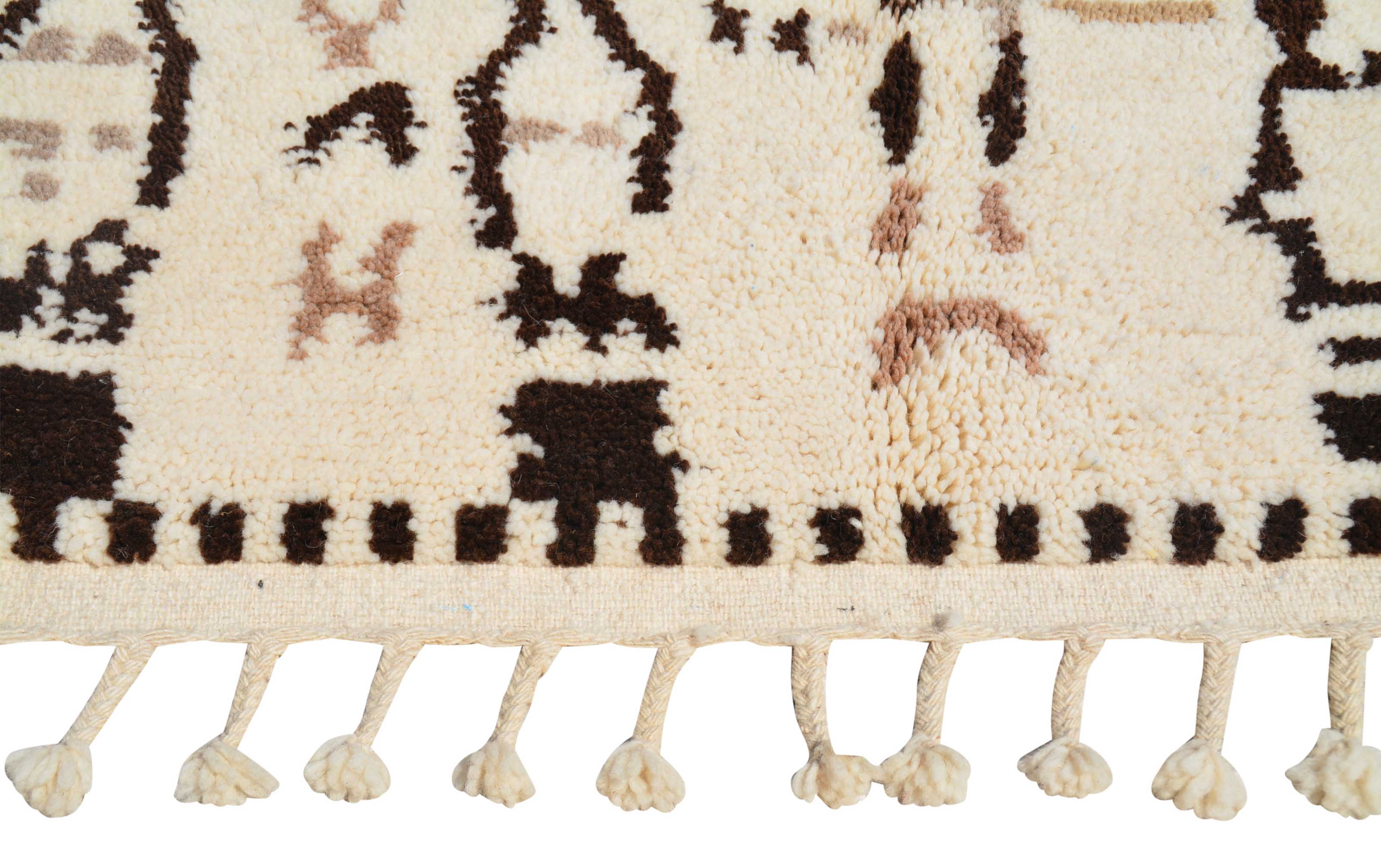 Nomad's Journey (5'0" x 8'0") - Tribal Azilal Area Rug - Hand-Knotted Wool - Image 4