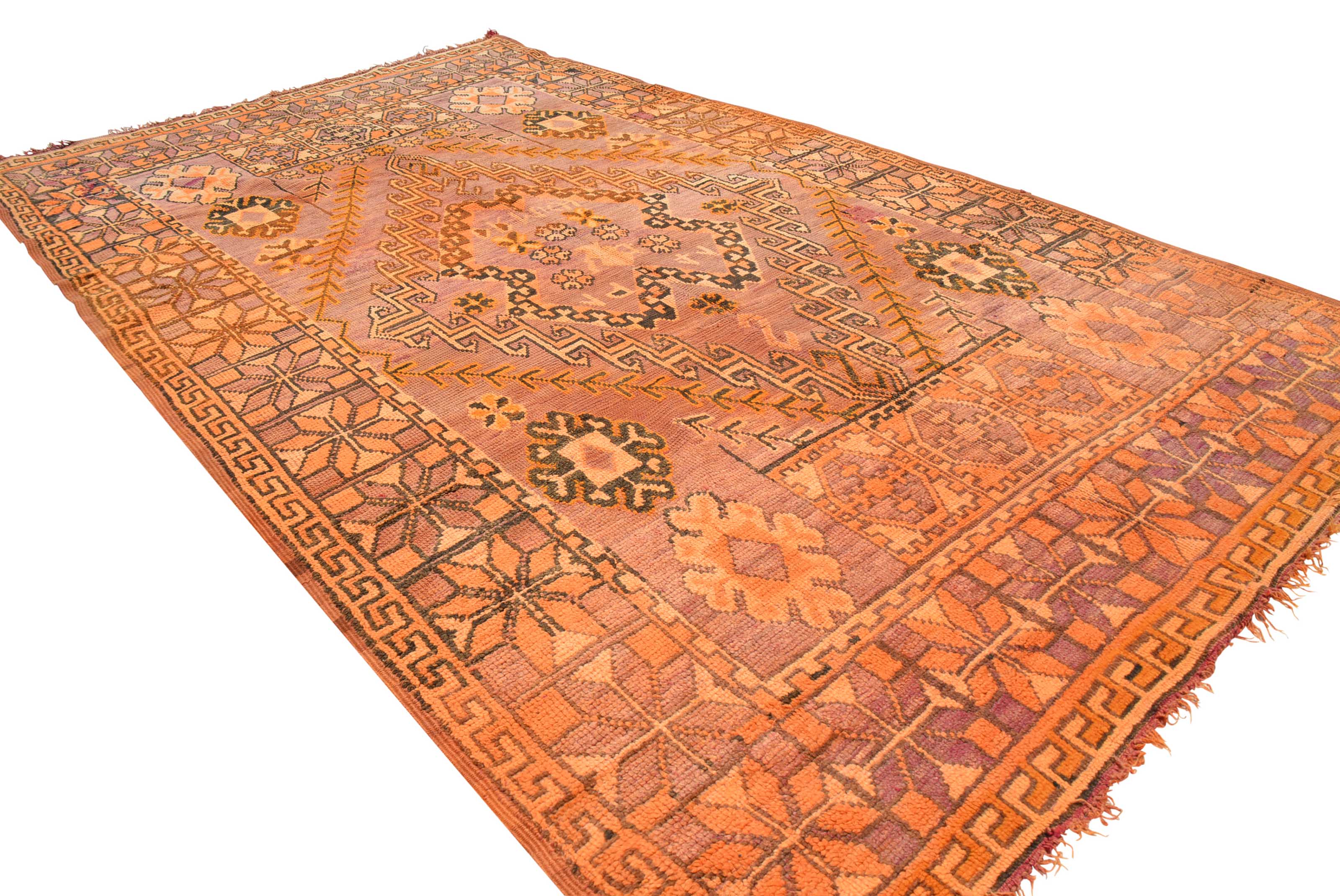 Rusty (7' x 12') – Vintage Rust Boujaad Area Rug - Image 6