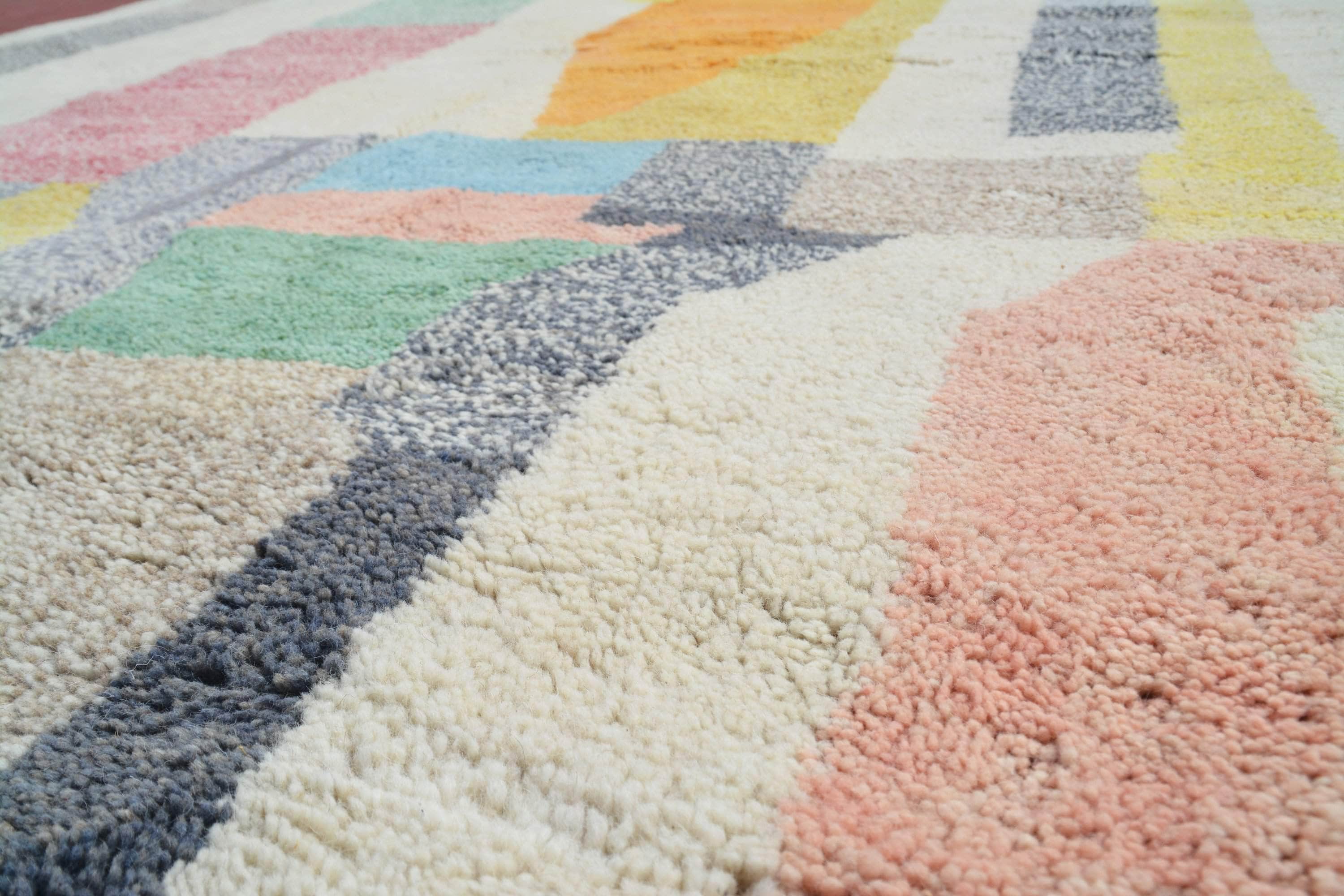 Vibrant Planet | Bespoke Whimsical Azilal Berber Rug - Image 2